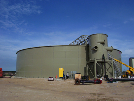 wastewater tanks