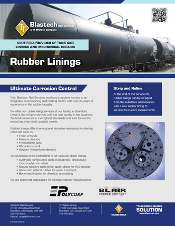 Railcar Rubber Linings
