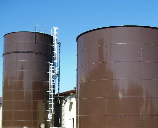 Los tanques de almacenamiento de vidrio, arroz, Dividir baldes