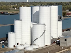 dry bulk storage tanks