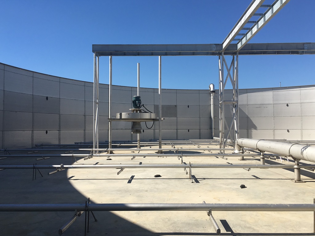 Wastewater Treatment Storage Tanks