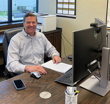 Erik Carson, Vice President of Sales for Tarsco Bolted Tank